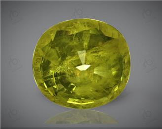 Natural Heated & Treated Yellow Sapphire Certified 4.19 carats (DIN 84676 )